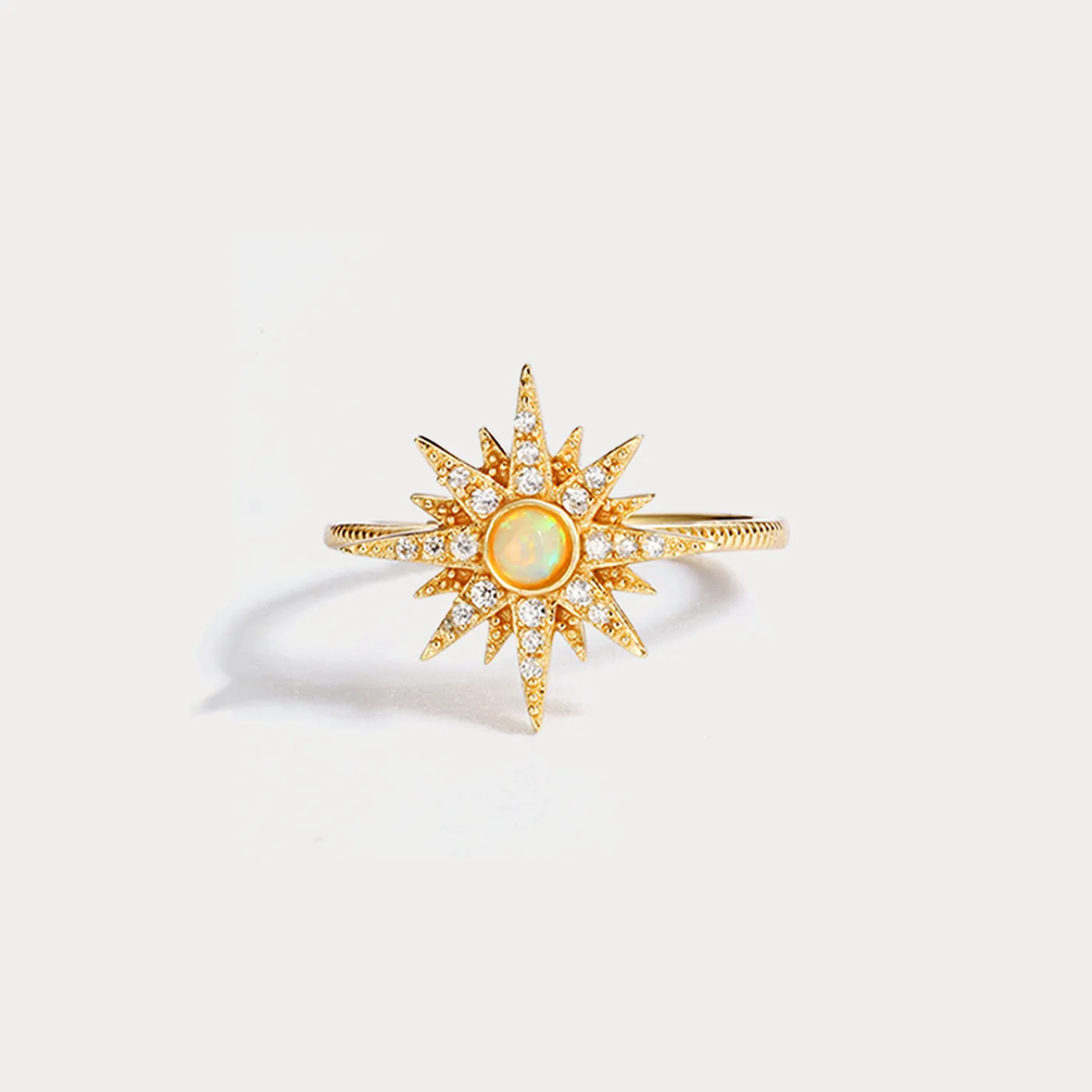 Opal Sun Ring sold by Selenichast