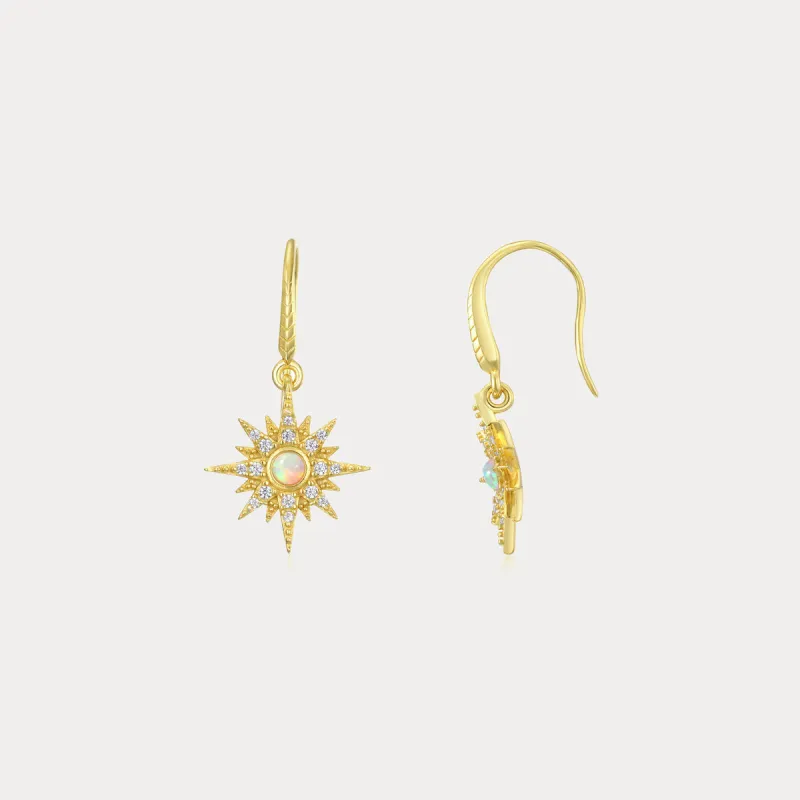 Opal Sun Earrings sold by Selenichast