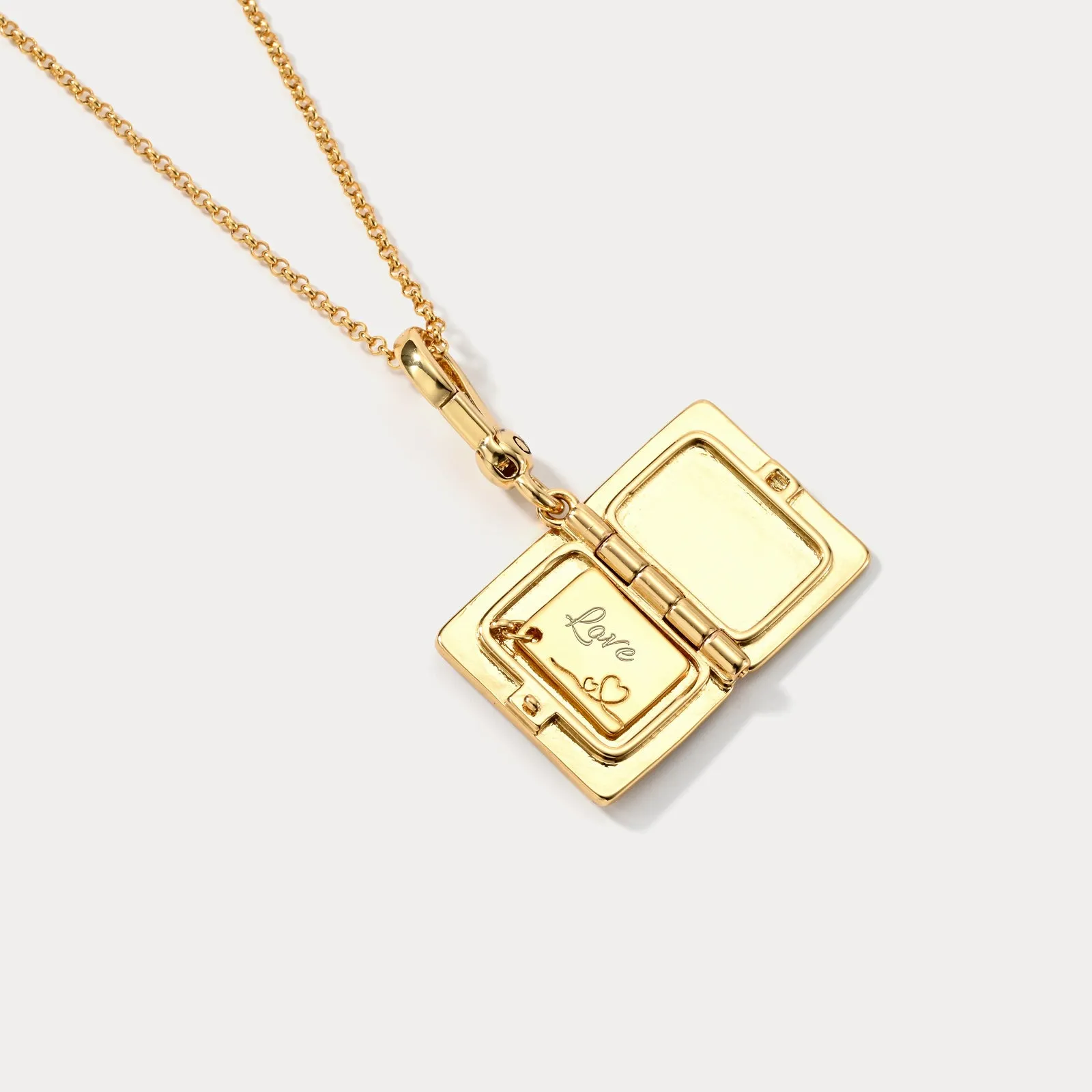 Starry Night Locket Necklace sold by Selenichast product image thumbnail 3