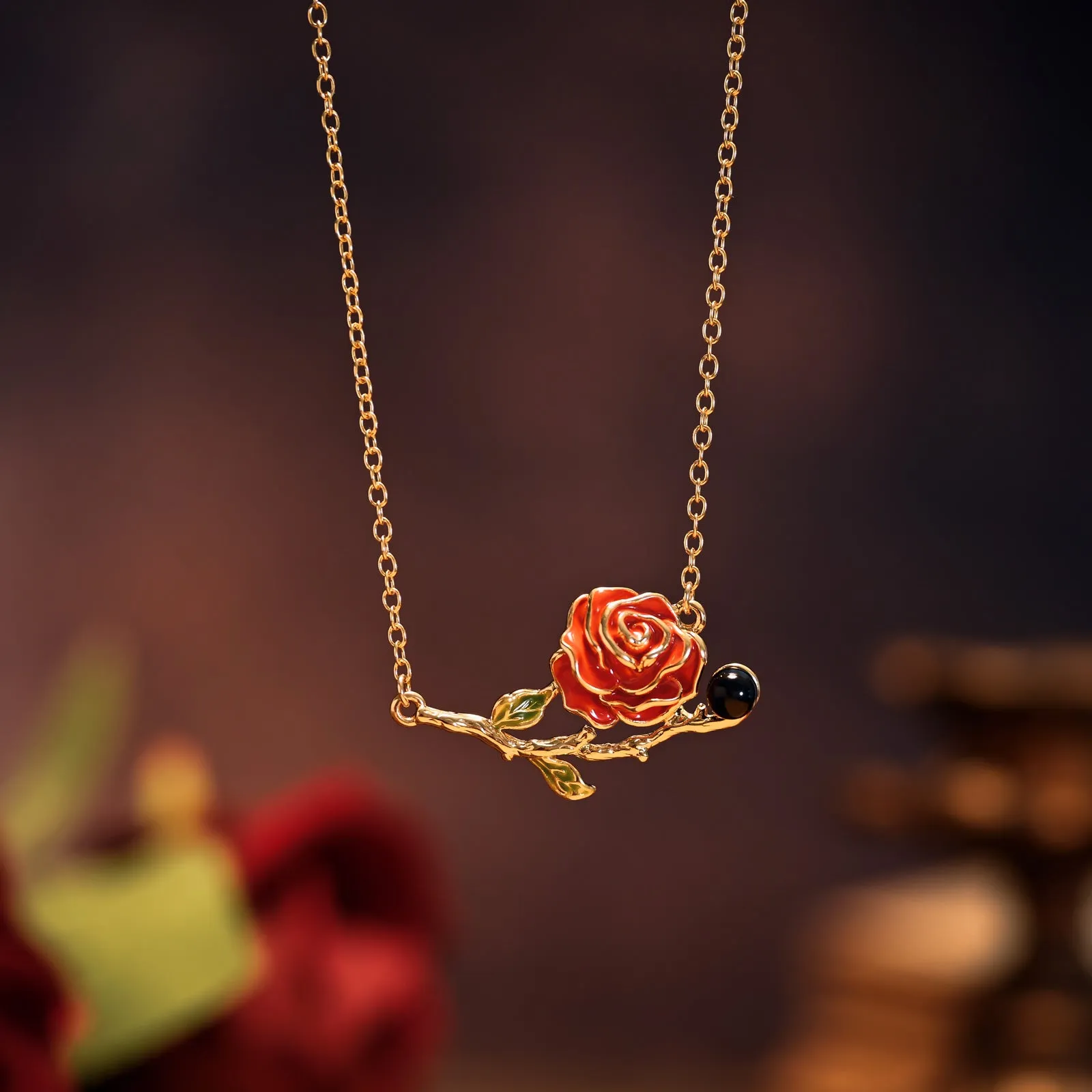 Rose Necklace sold by Selenichast product image thumbnail 2