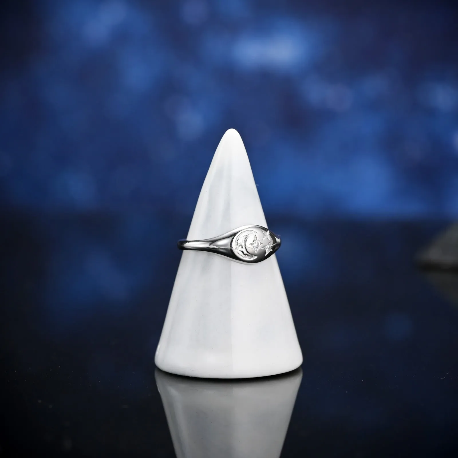 Star and Moon Ring sold by Selenichast product image thumbnail 3