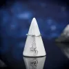 Silver Moon and Star Ring sold by Selenichast