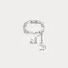 Silver Moon and Star Ring sold by Selenichast