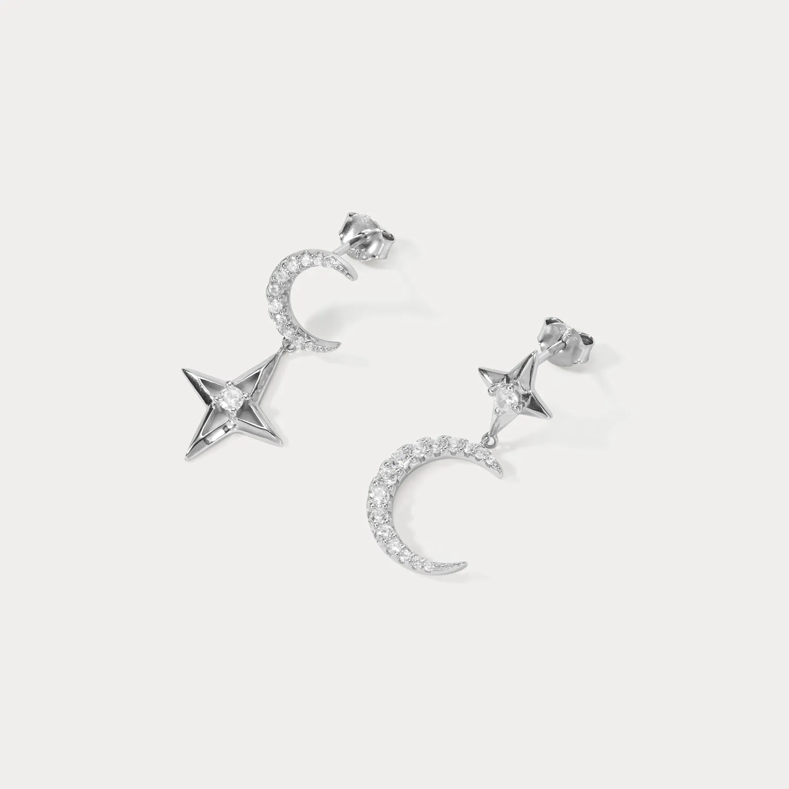 Moon Star Earrings sold by Selenichast product image thumbnail 4