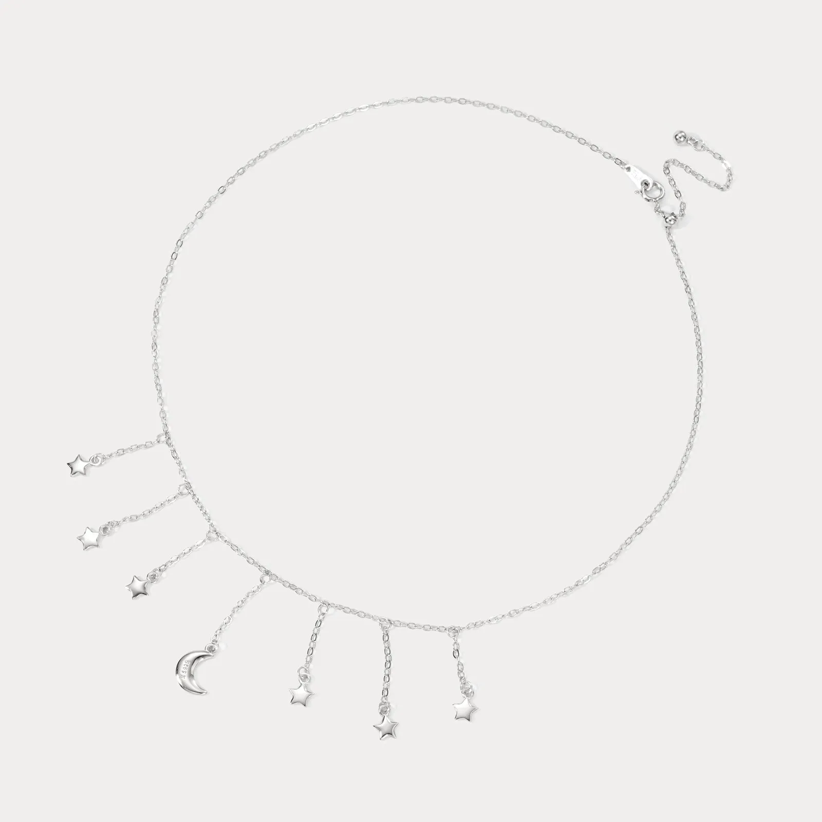 Moon and Star Tassel Necklace sold by Selenichast product image thumbnail 4