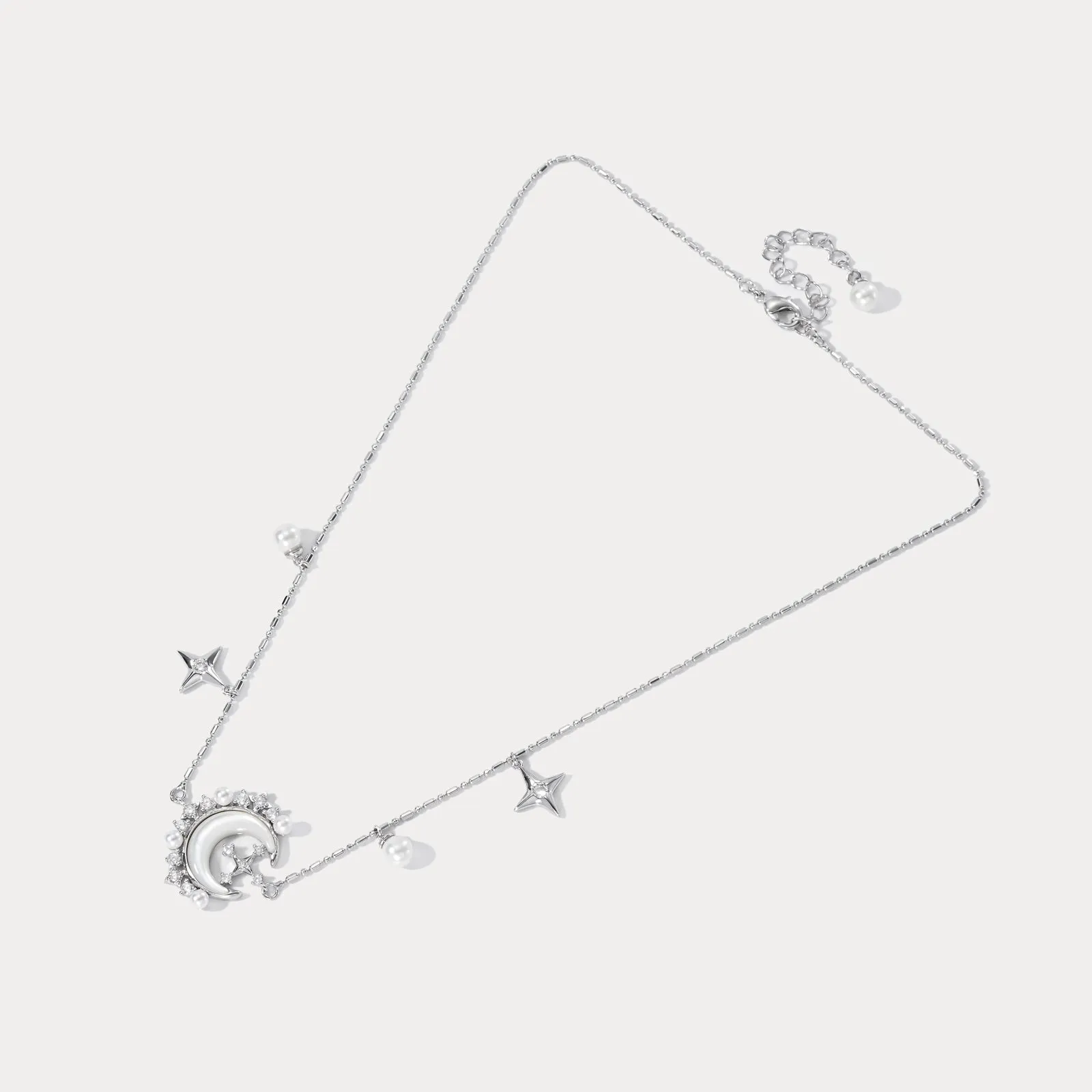 Moon and Star Necklace sold by Selenichast product image thumbnail 4