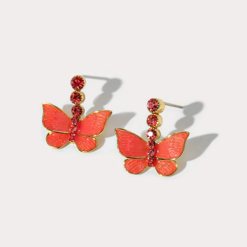 Butterfly Earrings sold by Selenichast