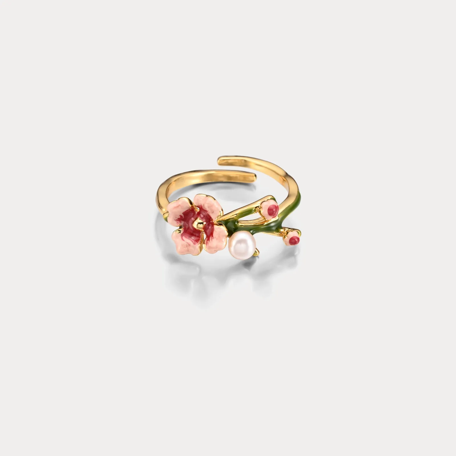 Flower Pearl Ring sold by Selenichast product image thumbnail 4