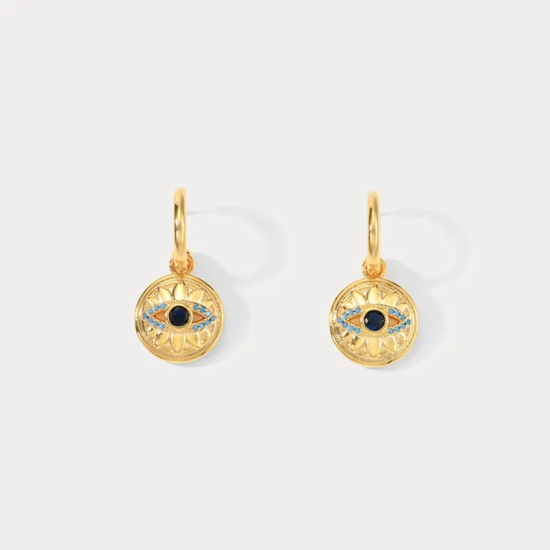 Evil Eye Earrings sold by Selenichast