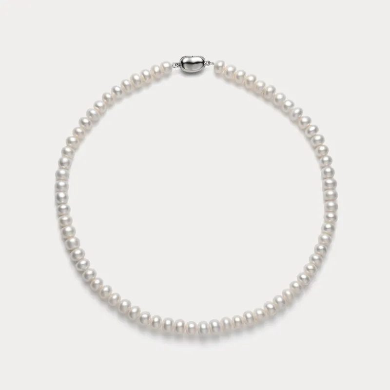 Classic Pearl Necklace sold by Selenichast