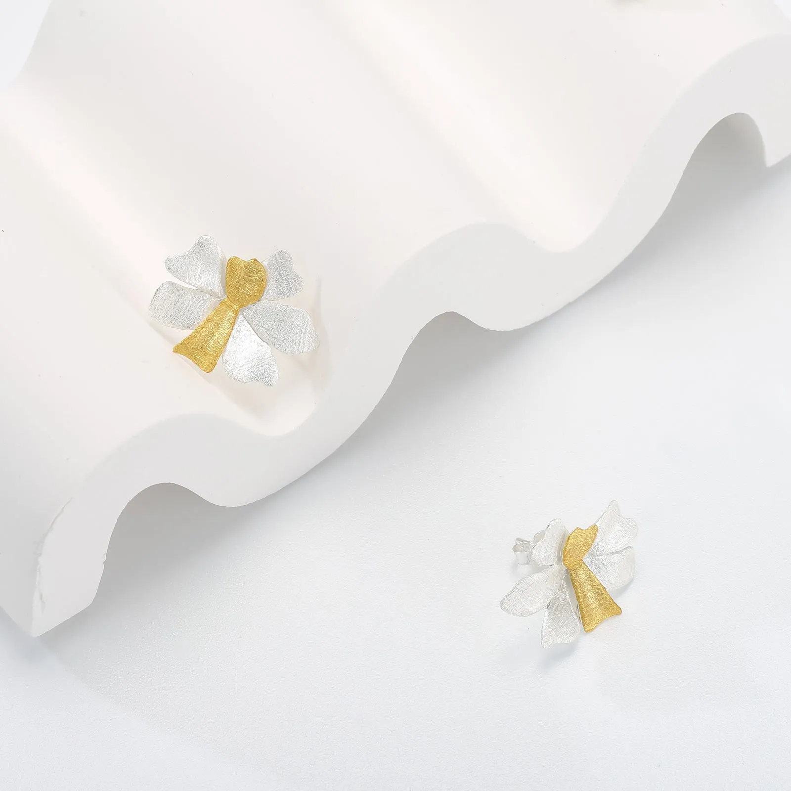 Flower Stud Earrings sold by Selenichast product image thumbnail 4