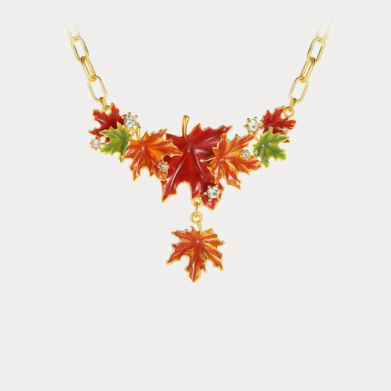 Maple Leaf Necklace sold by Selenichast