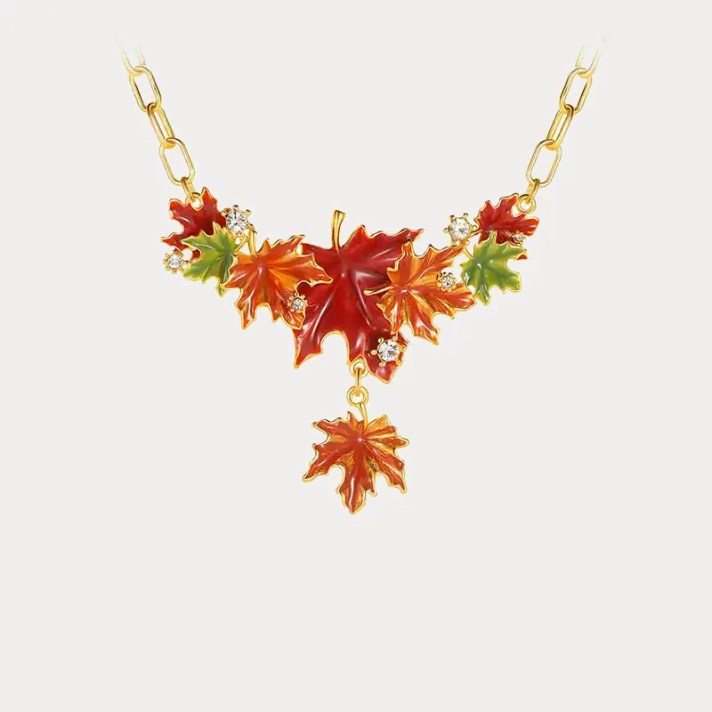 Maple Leaf Necklace sold by Selenichast