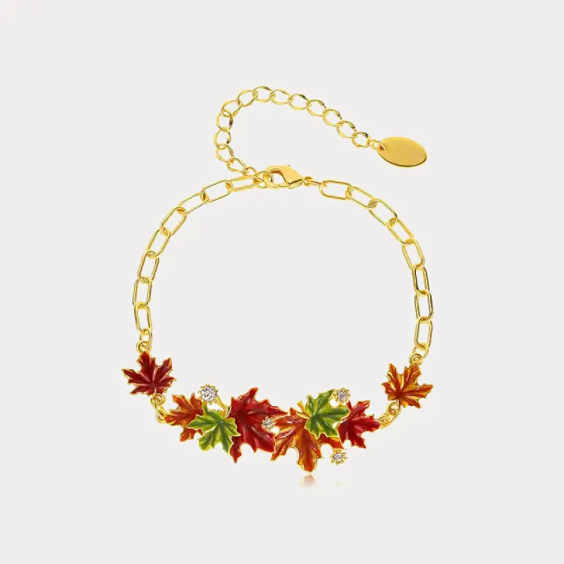 Maple Leaf Bracelet sold by Selenichast