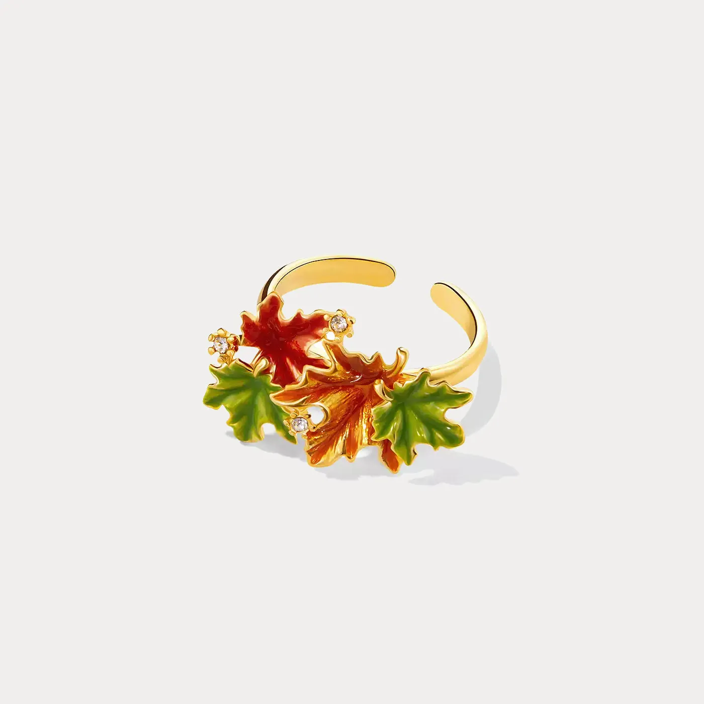 Maple Leaf Ring sold by Selenichast
