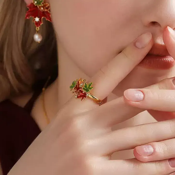 Maple Leaf Ring sold by Selenichast product image thumbnail 3