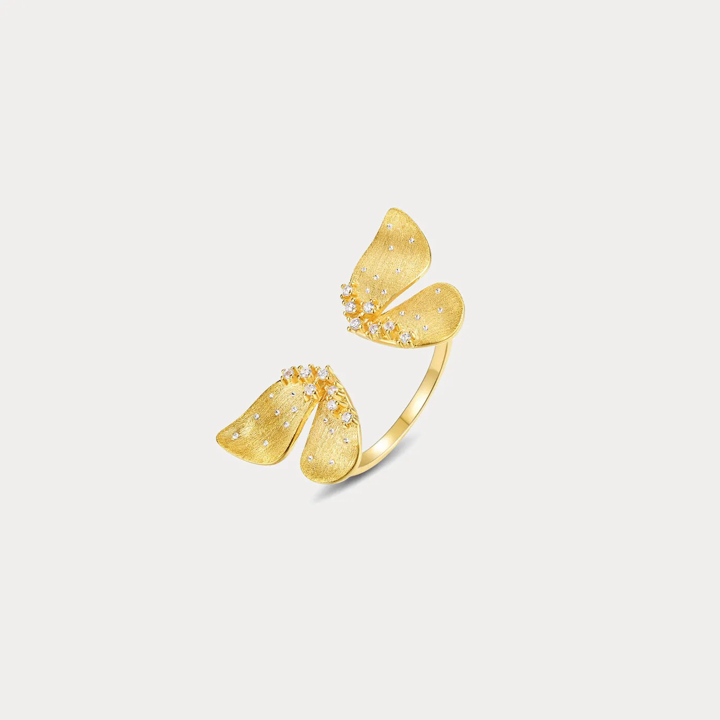 Brushed Butterfly Ring sold by Selenichast product image thumbnail 3