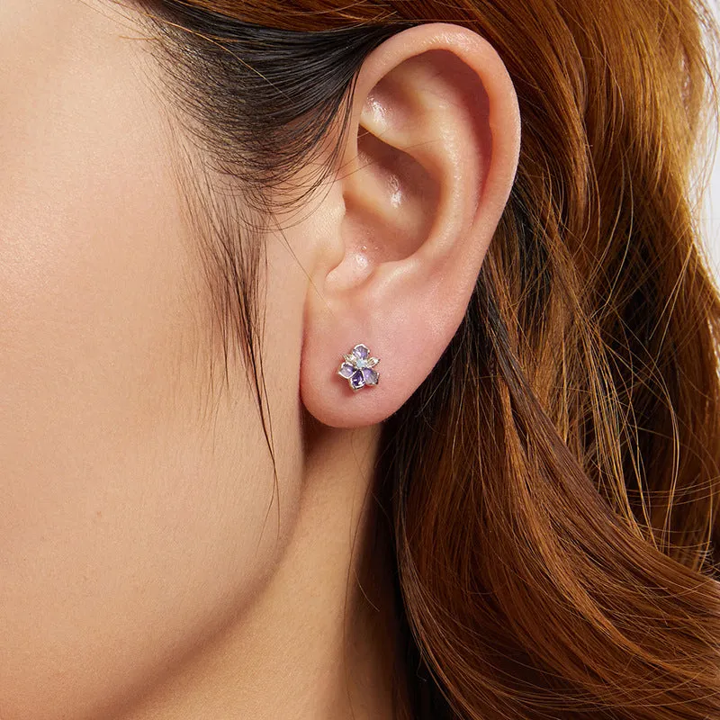 Iris Stud Earrings sold by Selenichast product image thumbnail 2