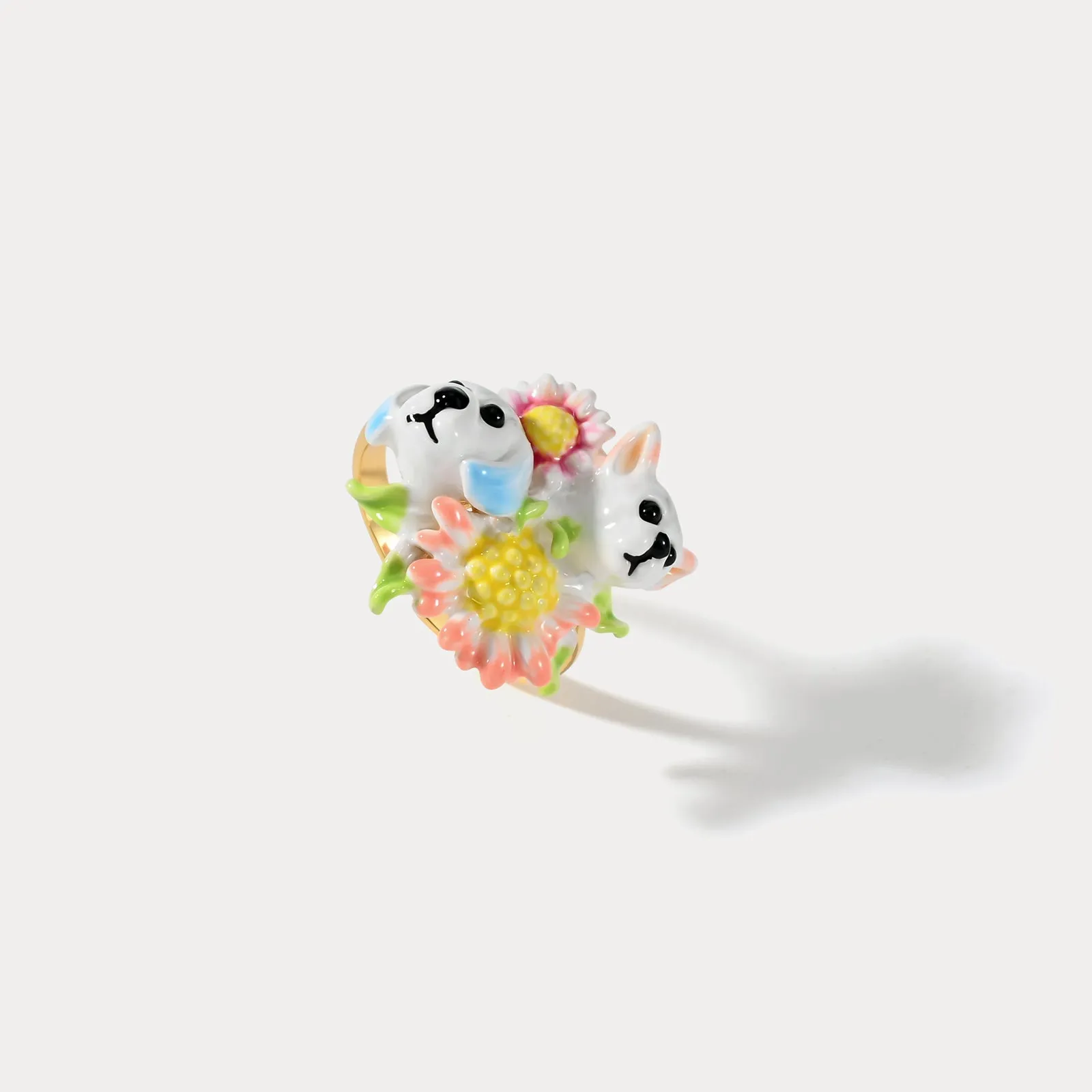 Daisy Double Dog Ring sold by Selenichast product image thumbnail 4