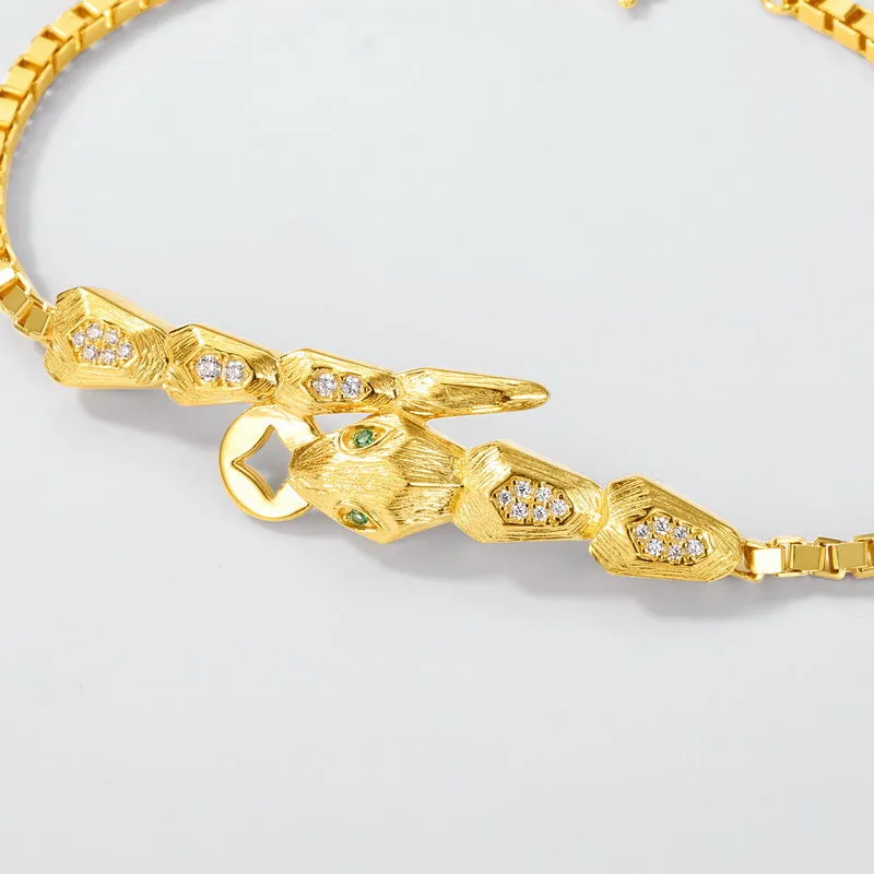 Snake Zodiac Coin Bracelet sold by Selenichast product image thumbnail 3