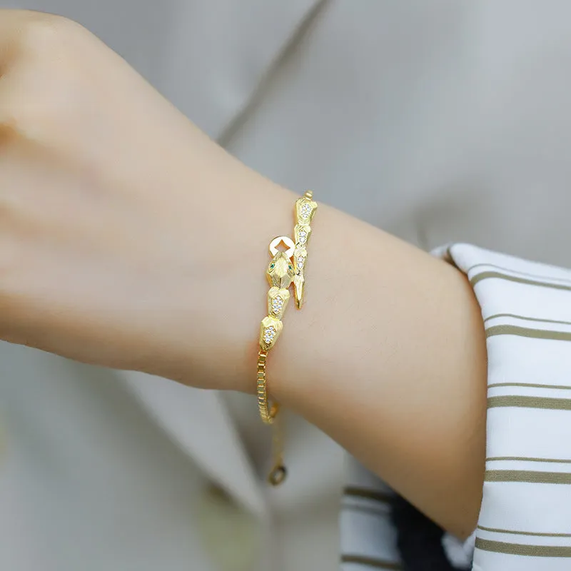 Snake Zodiac Coin Bracelet sold by Selenichast product image thumbnail 2