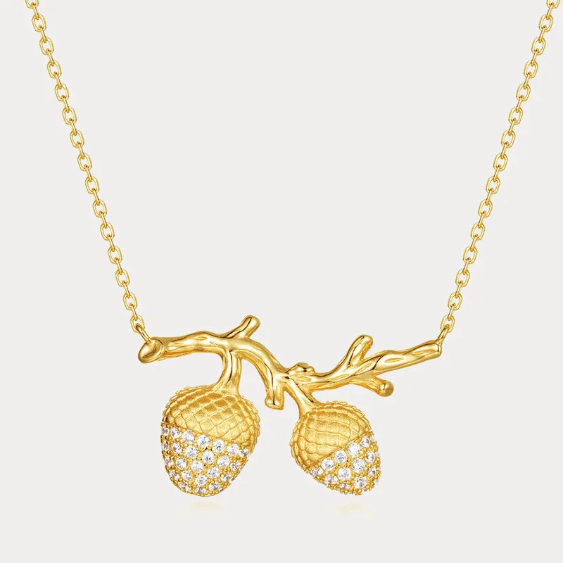 Hazelnut Necklace sold by Selenichast