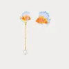 Fish Asymmetrical Earrings sold by Selenichast