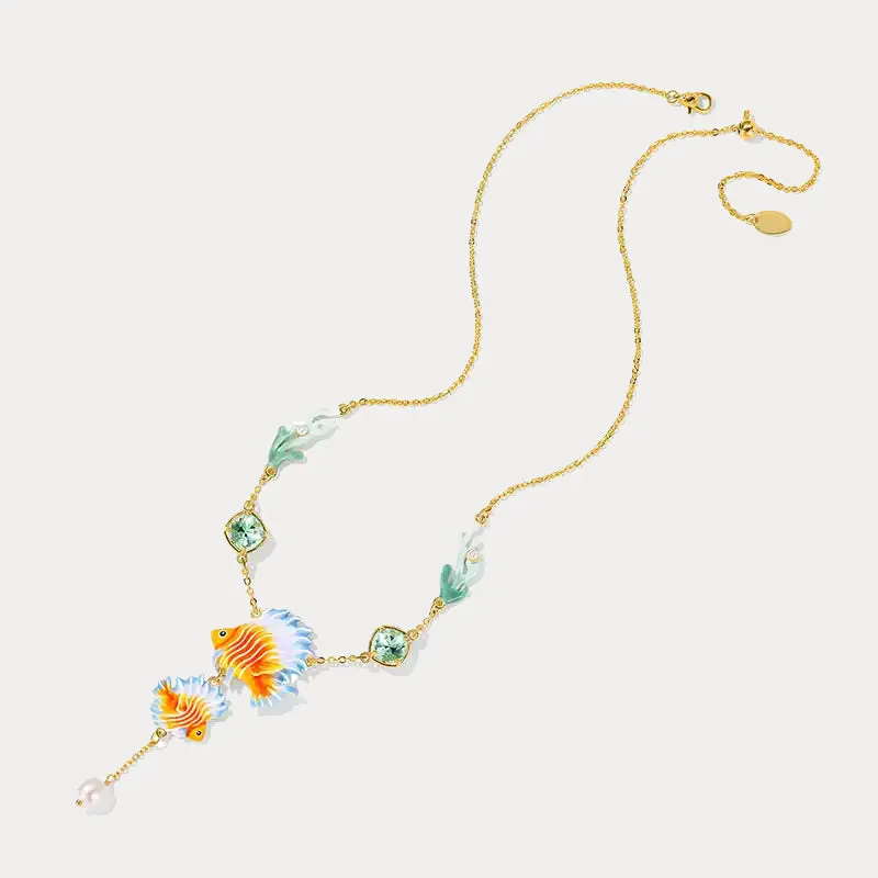 Fish Pendant Necklace sold by Selenichast product image thumbnail 4