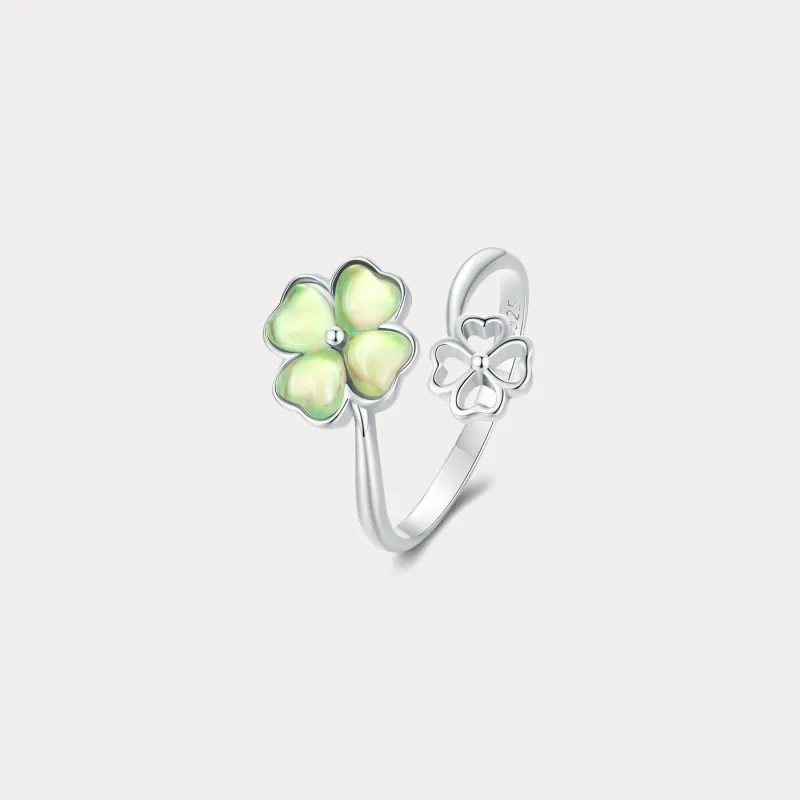 Four Leaf Clover Ring sold by Selenichast