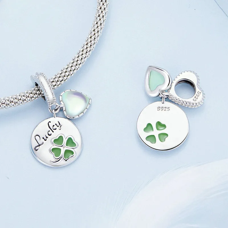 Four Leaf Clover Lucky Necklace sold by Selenichast product image thumbnail 3