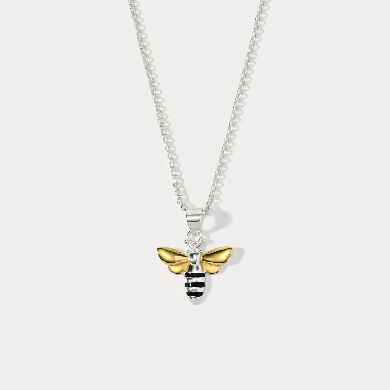 Bee Necklace sold by Selenichast
