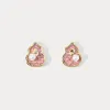 Pink Gourd Earrings sold by Selenichast