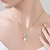 Tropical Flower Pearl Necklace sold by Selenichast