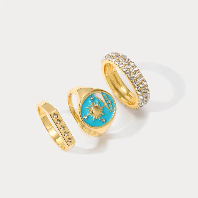 The Sun Tarot Ring sold by Selenichast