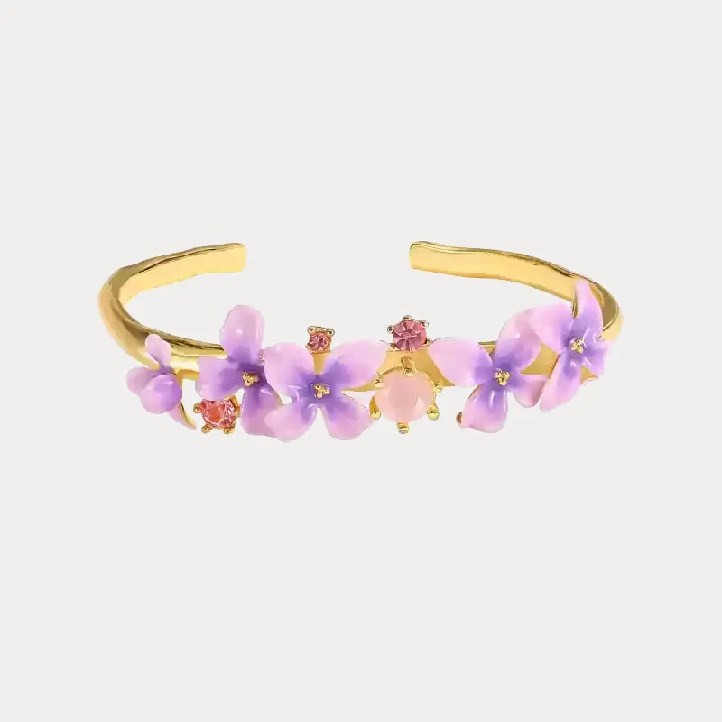 Early Lilac Pink Crystal Bracelet sold by Selenichast