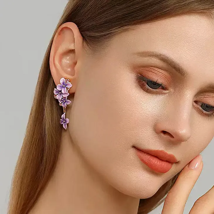 Early Lilac Earrings sold by Selenichast product image thumbnail 2