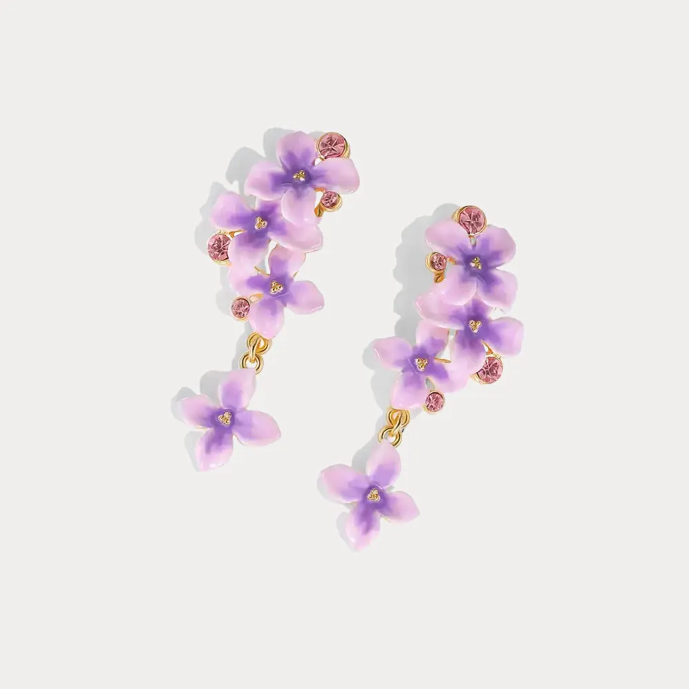 Early Lilac Earrings sold by Selenichast product image thumbnail 4