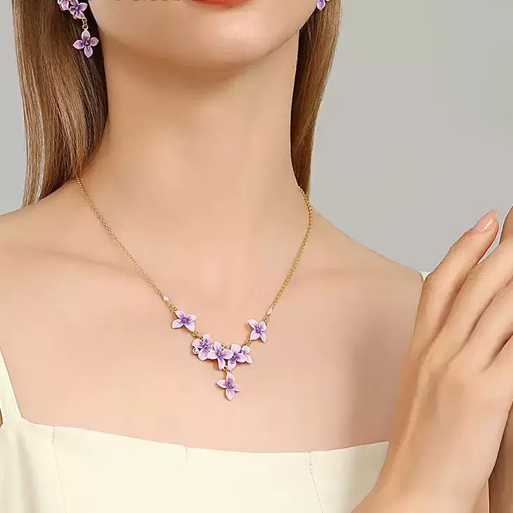 Early Lilac Necklace sold by Selenichast product image thumbnail 4