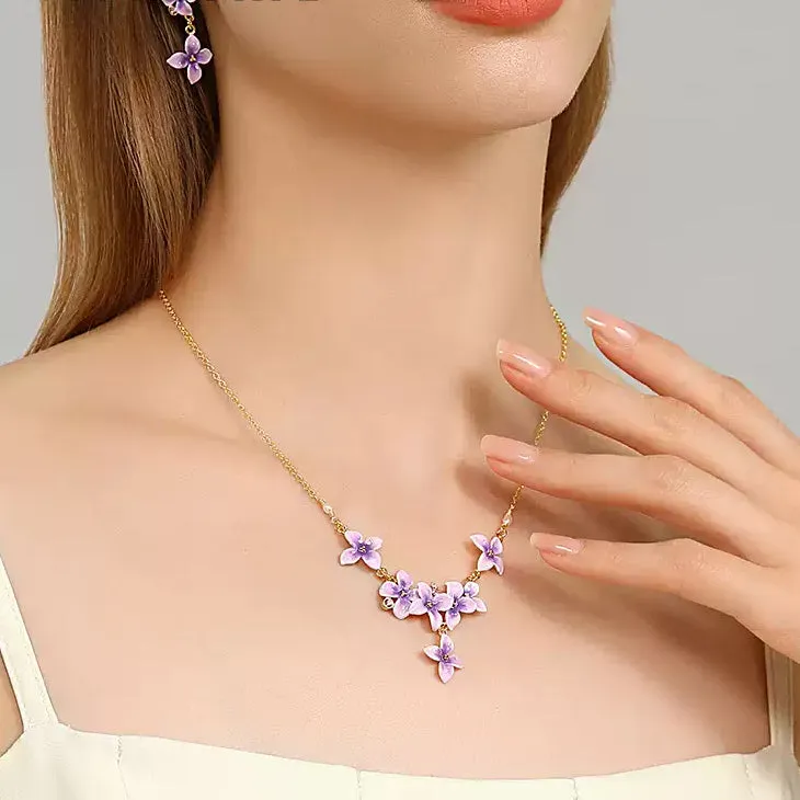Early Lilac Necklace sold by Selenichast product image thumbnail 2