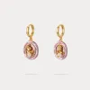 Rose Pearl Earrings sold by Selenichast