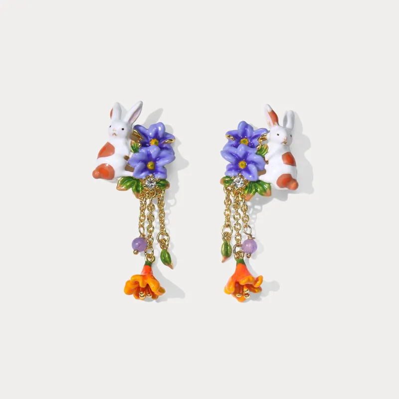 Lily Rabbit Earrings sold by Selenichast