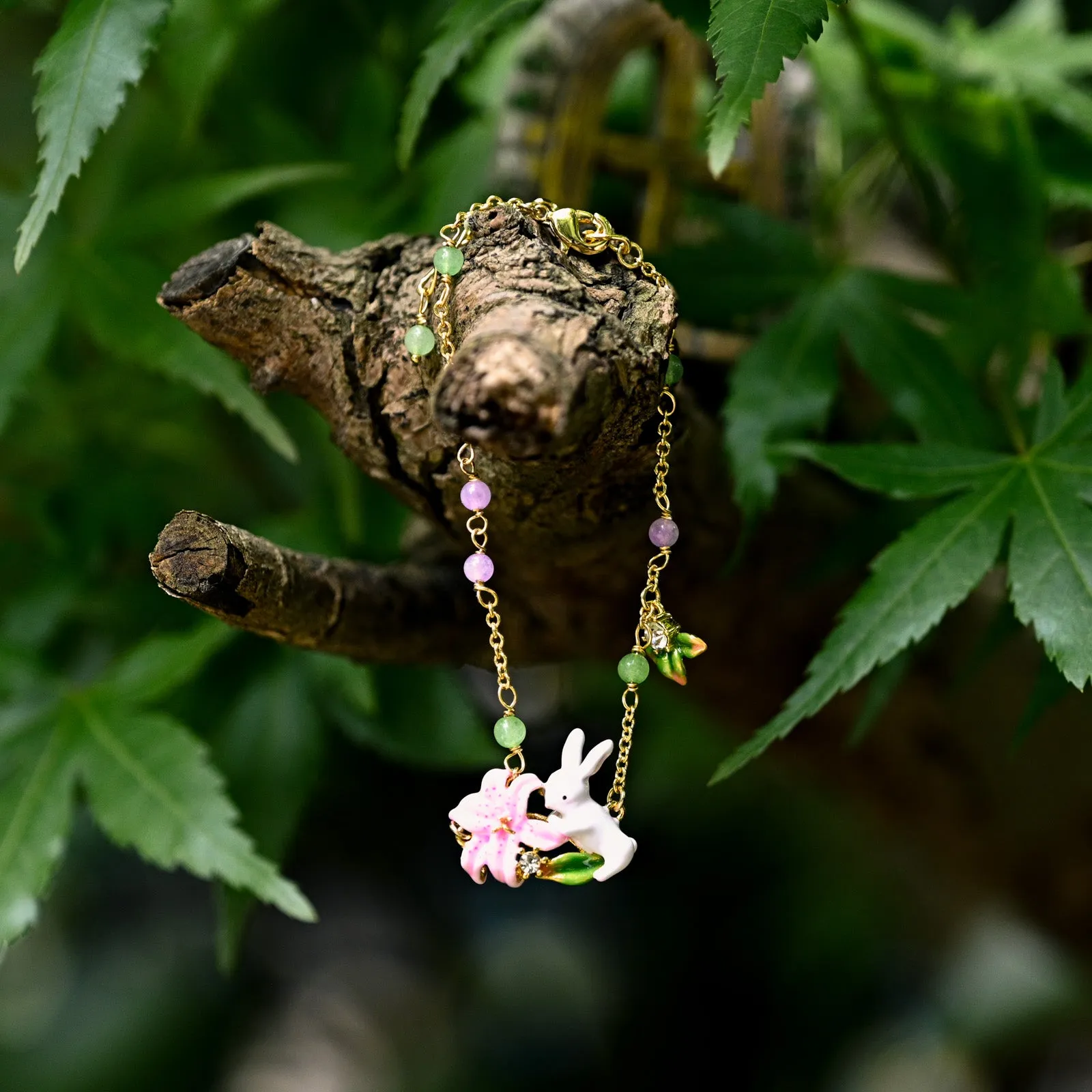 Lily Rabbit Bracelet sold by Selenichast product image thumbnail 2