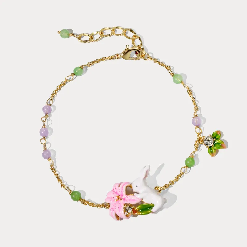 Lily Rabbit Bracelet sold by Selenichast