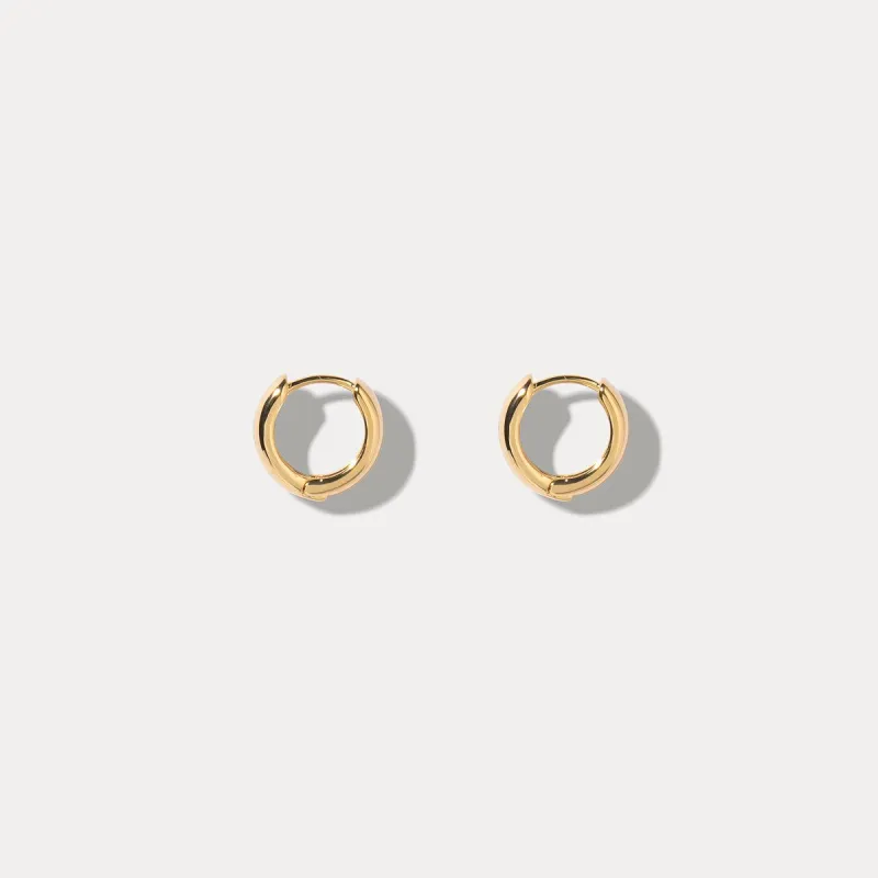 Minimalist Sleek Hoop Earrings sold by Selenichast