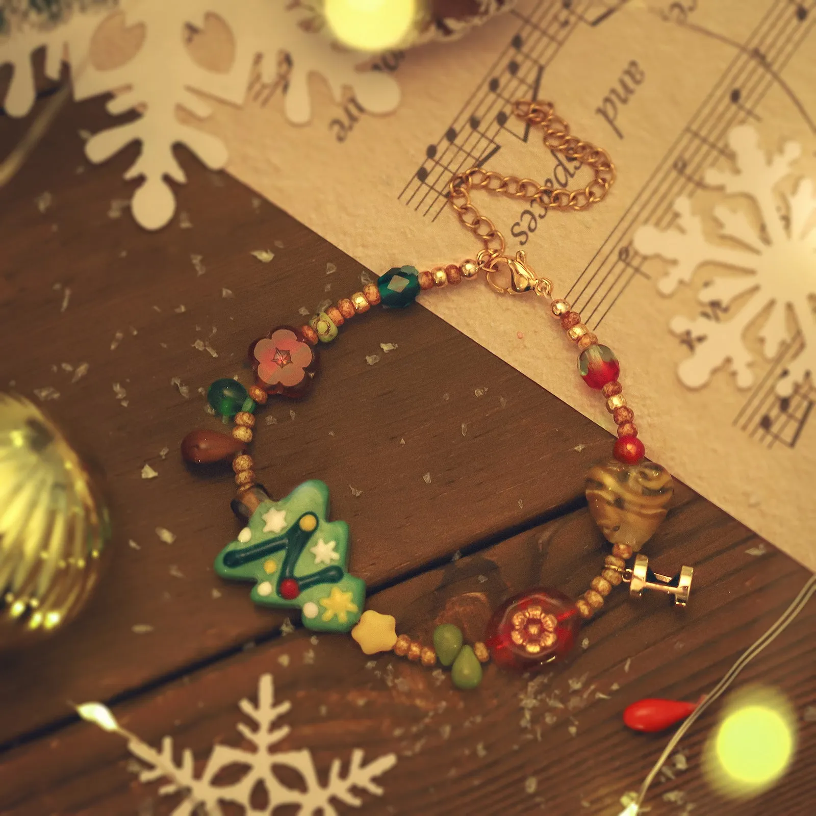 Christmas Party Bracelet sold by Selenichast product image thumbnail 3