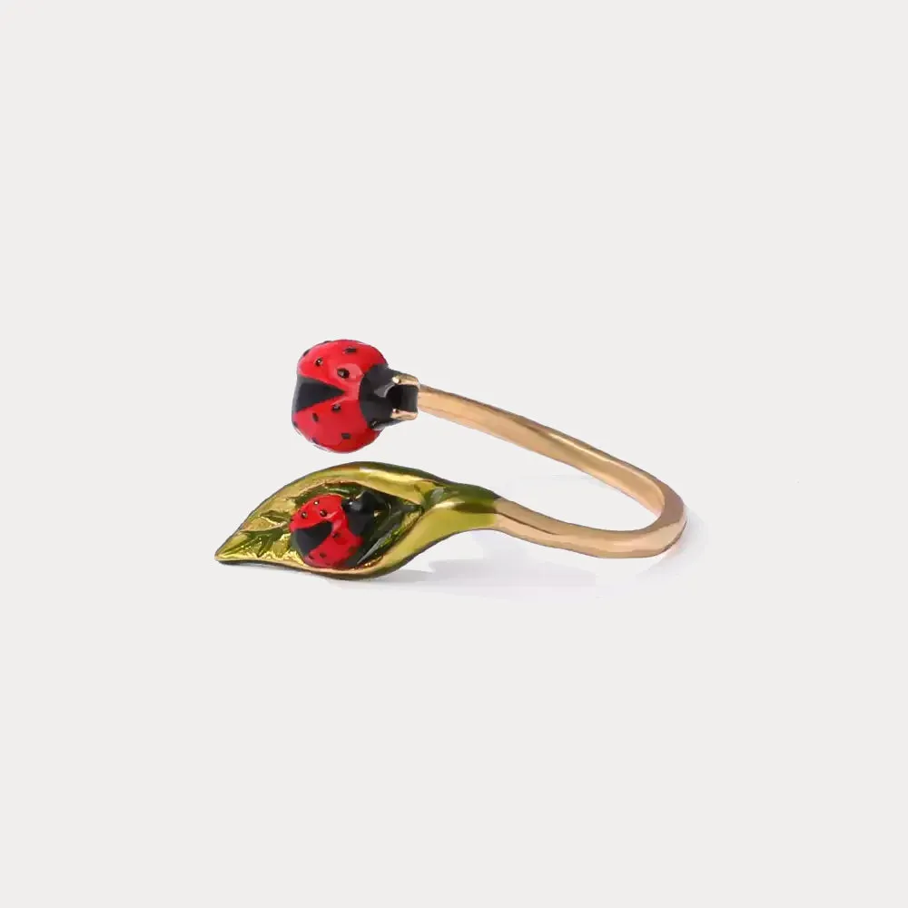 Ladybug Ring sold by Selenichast product image thumbnail 3