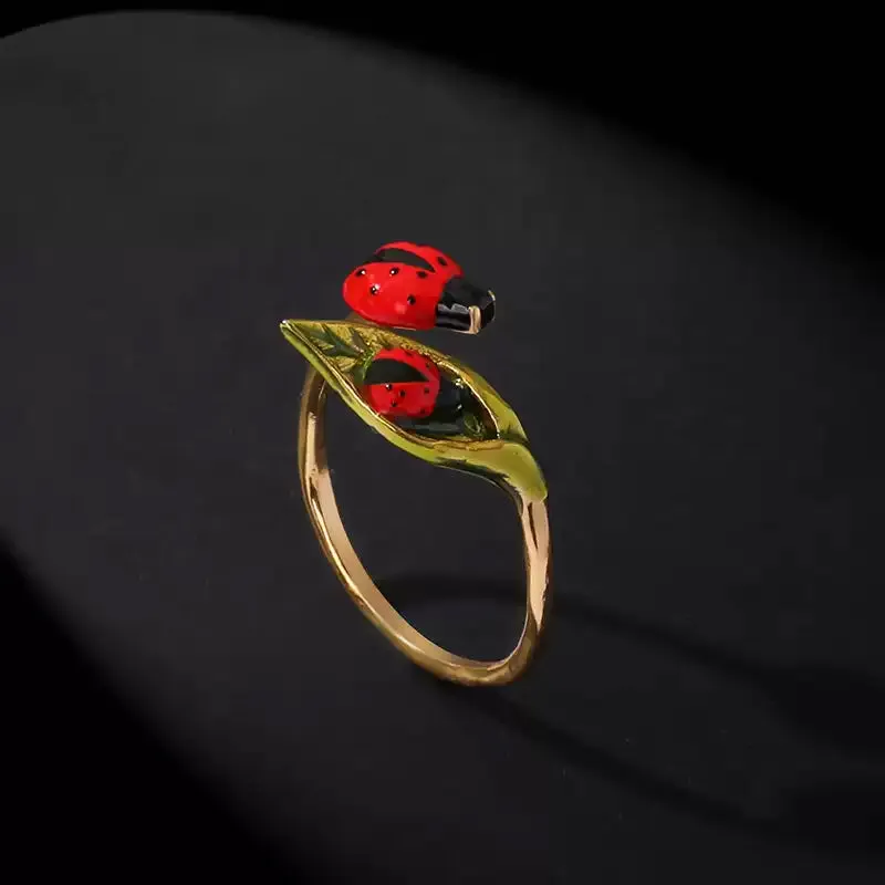 Ladybug Ring sold by Selenichast product image thumbnail 2