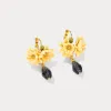 Gardenia Dangling Earrings sold by Selenichast