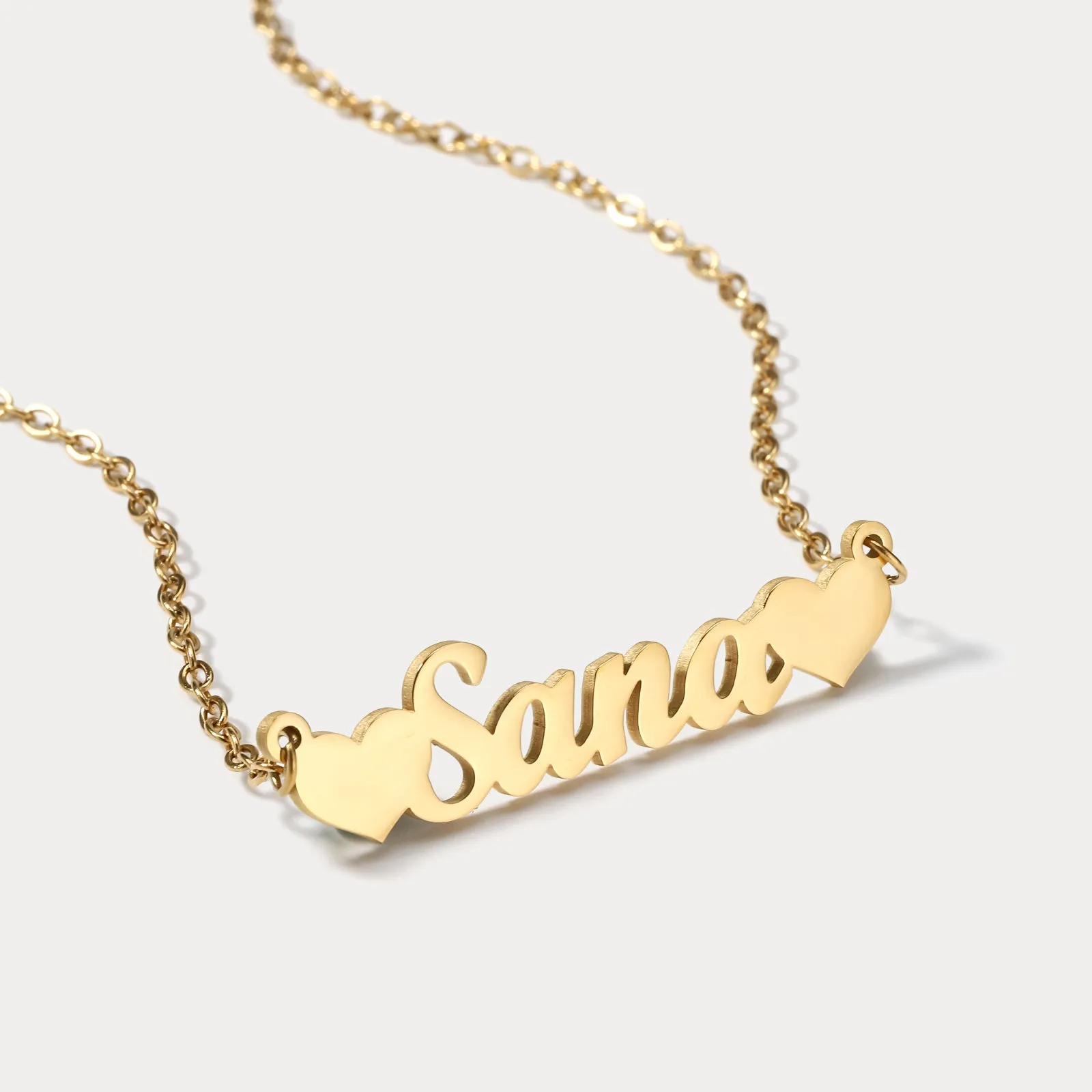 Heart Custom Name Necklace sold by Selenichast product image thumbnail 3