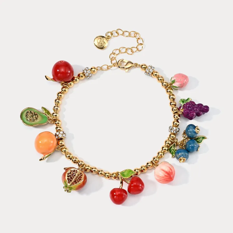 Fruit Basket Bracelet sold by Selenichast